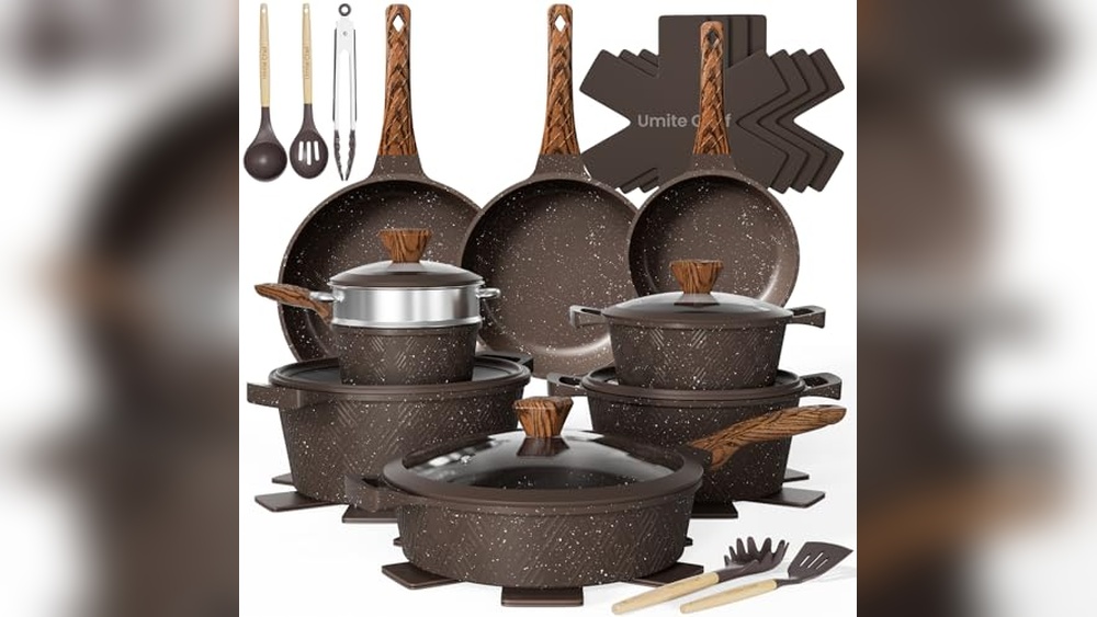 Nonstick Cookware Set with Induction Pots and Pans
