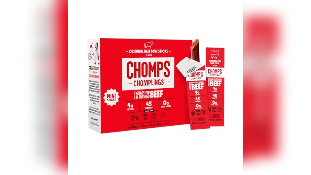 Chomps Original Grass Fed Beef Jerky Sticks