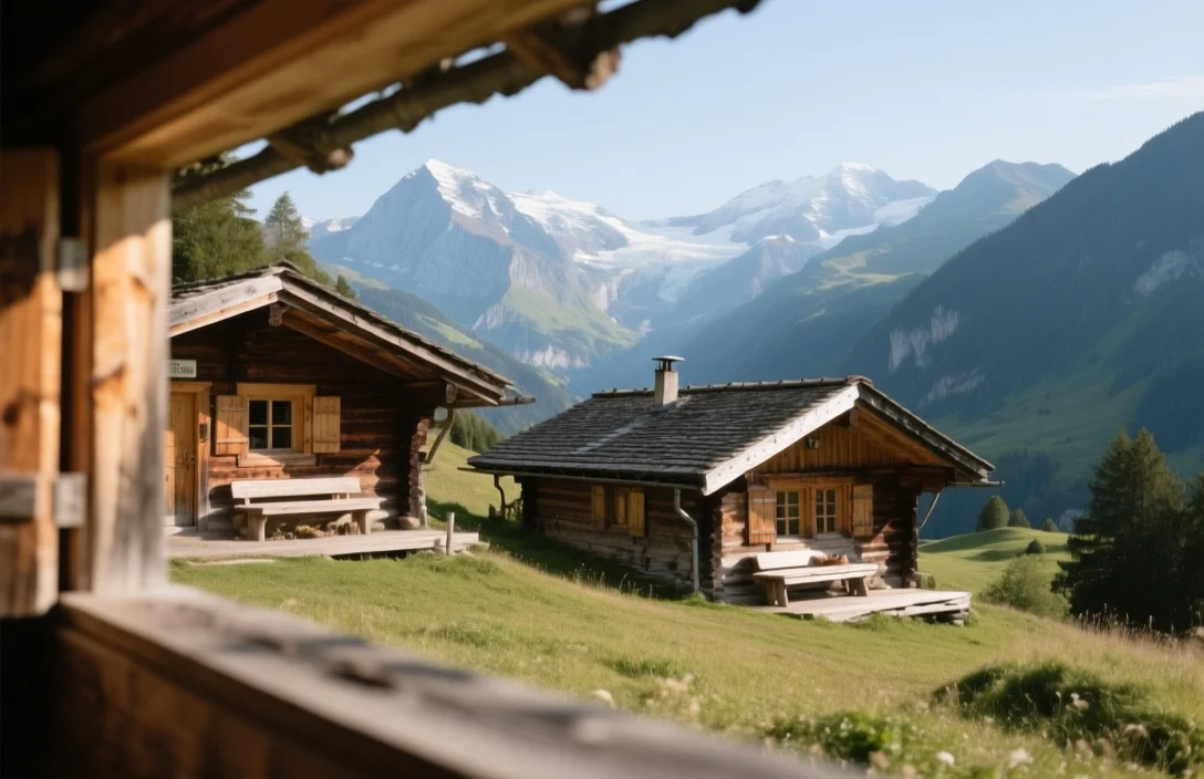 Authentic Rustic Huts In Bernese Oberland - Secluded mountain cabins Swiss Alps
