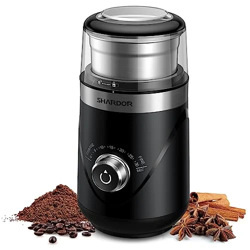 coffee grinder with variable rpm control