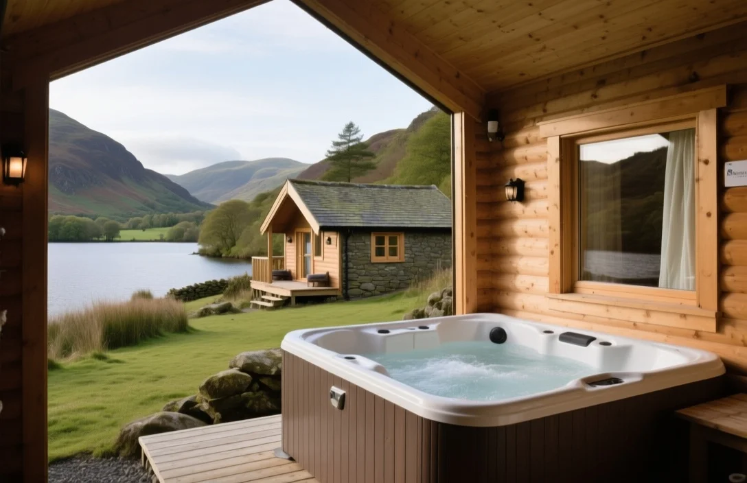Coniston And Langdale: Secluded Wilderness Lodges - Romantic cabins with hot tub Lake District UK