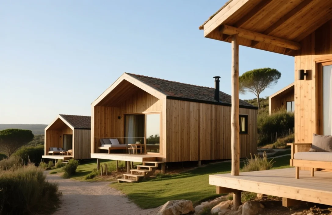 Eco lodges sustainable vacation Portugal