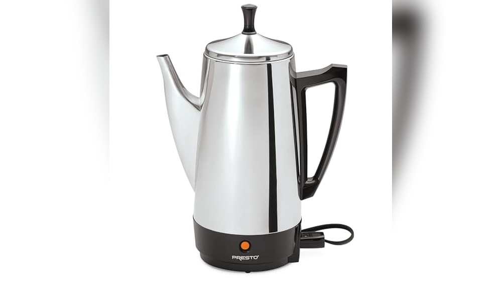 Electric Coffee Percolator With Automatic Keep Warm