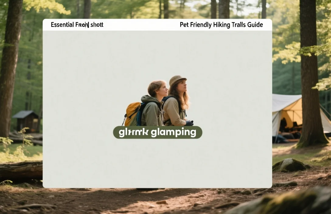 Essential Pet Friendly Hiking Trails Guide - Pet friendly glamping Hocking Hills