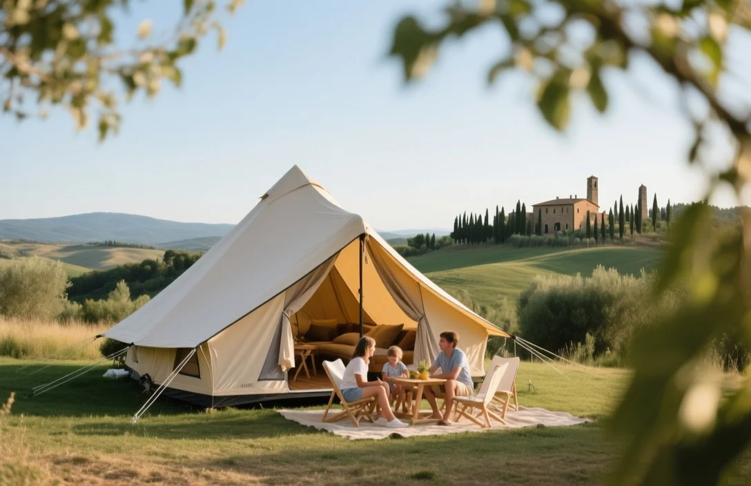 Family Glamping Resorts Tuscany Italy: Why Choose Luxury Camping? - Family glamping resorts Tuscany Italy
