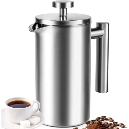 french press for rich full bodied coffee