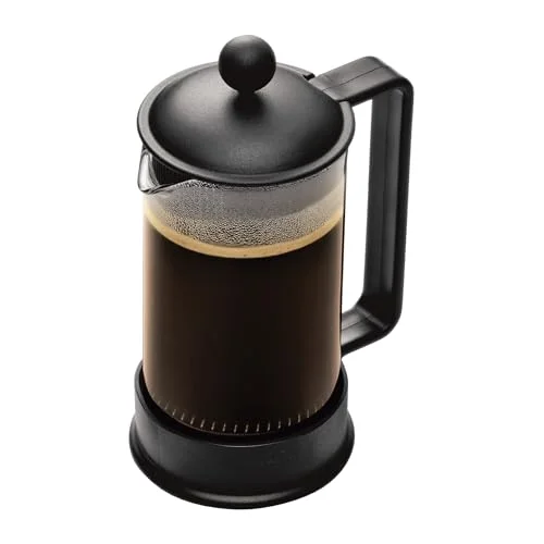french press with wide base for stability