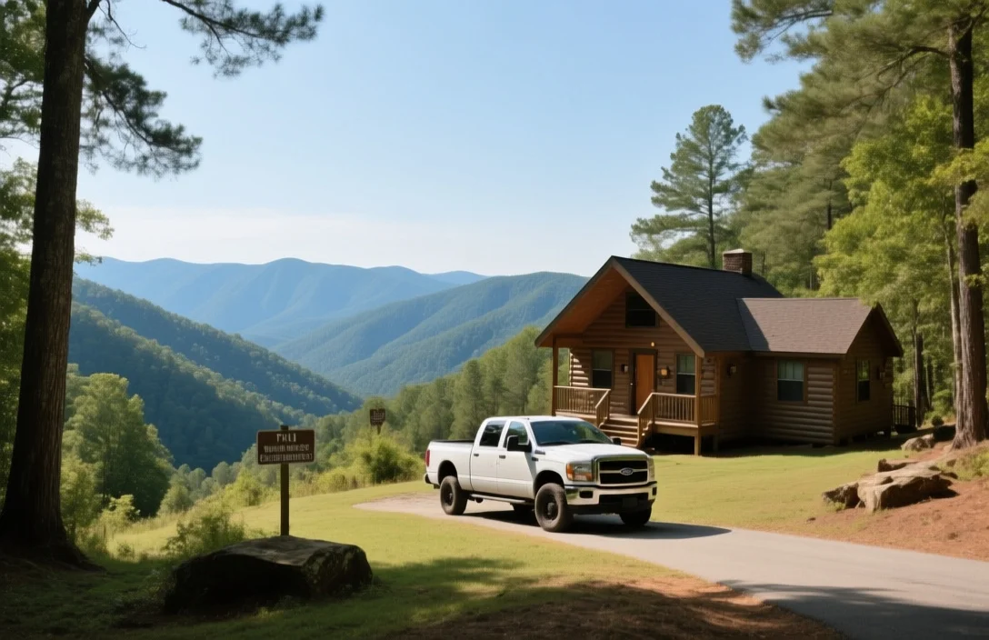 Getting There: Vehicle Requirements - Secluded mountain cabins Blue Ridge GA