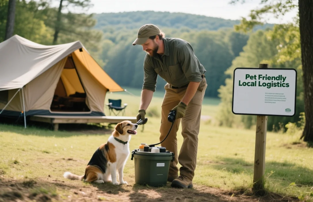 Managing Pet Safety And Local Logistics - Pet friendly glamping Hocking Hills