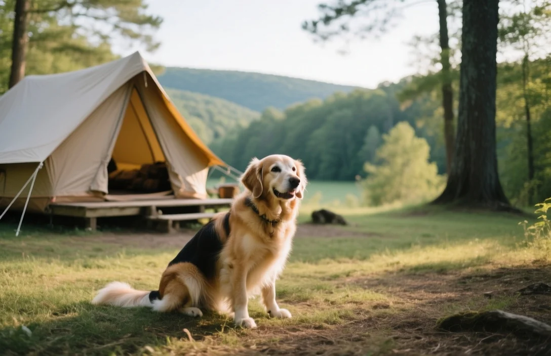 Pet friendly glamping Hocking Hills