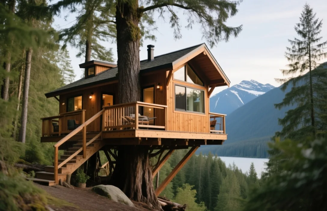 Squamish Treehouse Rentals: Close To Whistler - Treehouse rentals Whistler BC