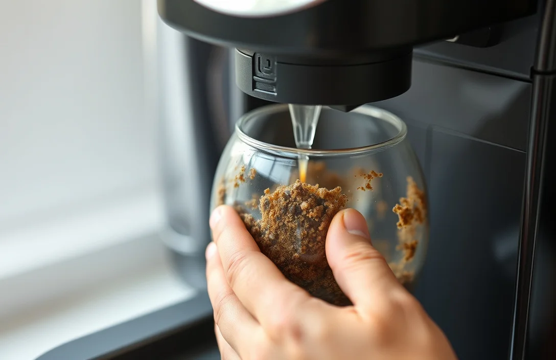 Step-by-Step Cleaning Process - how to clean mold from coffee reservoir