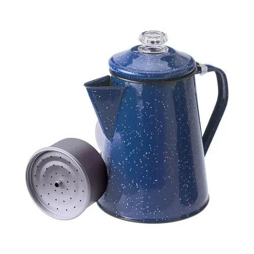 stovetop percolator for campfire and outdoor cooking