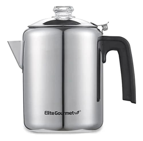 stovetop percolator for coffee and hot cocoa