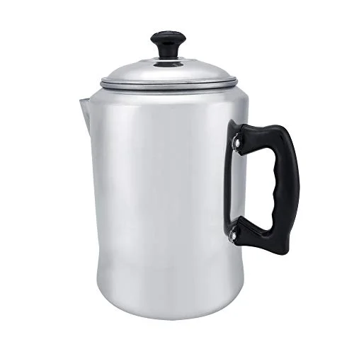 stovetop percolator with mirror polished finish design
