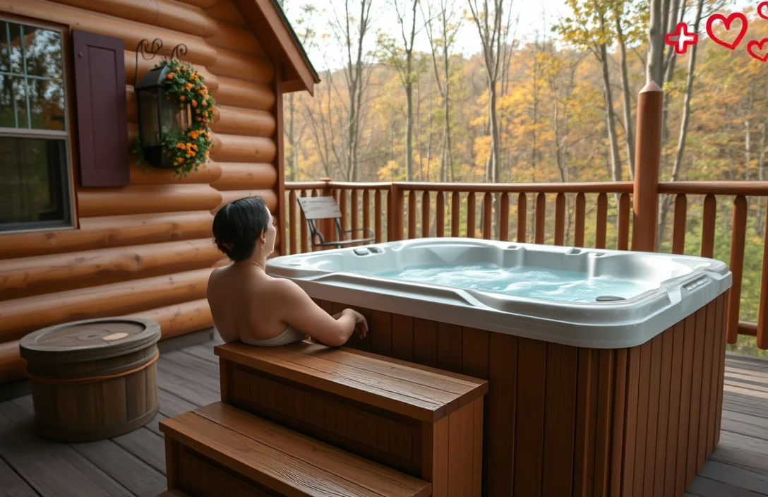 Unique Amenities In Romantic Cabins - Romantic cabins with hot tub Gatlinburg