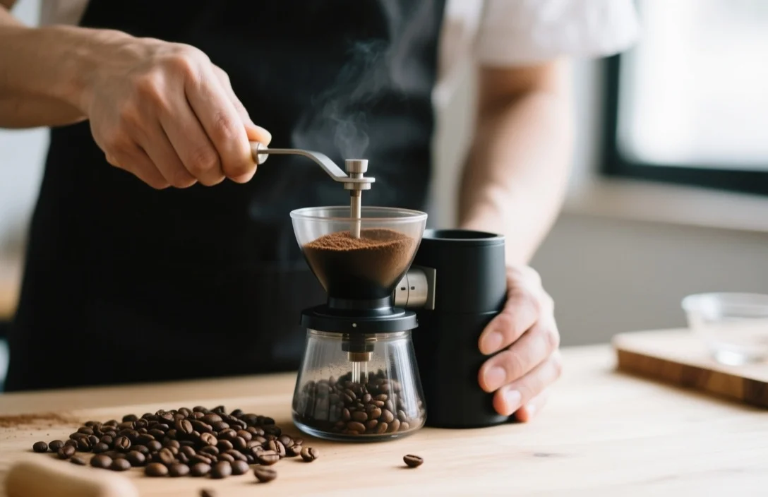 What works in practice - how to grind coffee beans without grinder