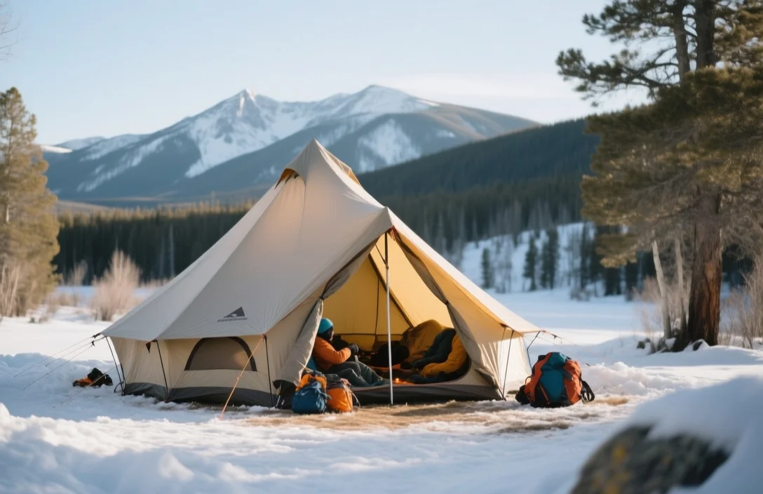Winter Glamping Heated Tents Colorado: Planning Your Stay - Winter glamping heated tents Colorado