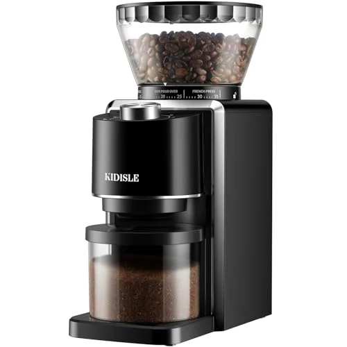 anti static electric burr coffee grinder
