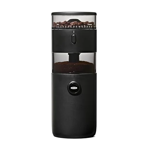 compact countertop electric burr coffee grinder