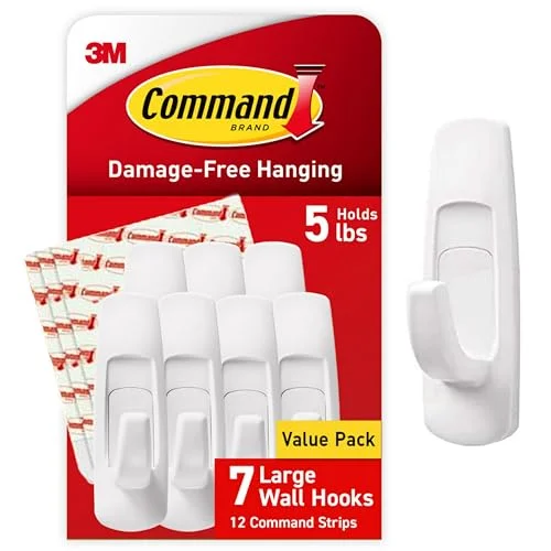heavy duty command hooks damage free hanging bulk