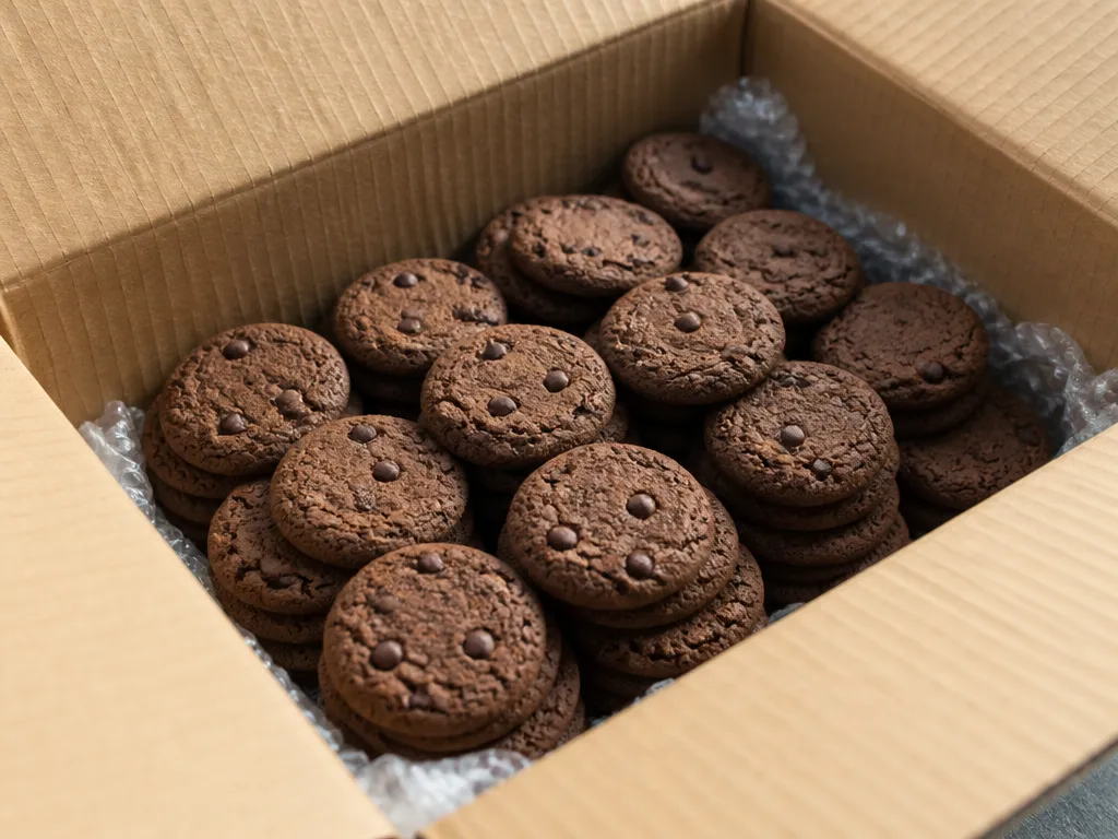 how to ship chocolate cookies without melting
