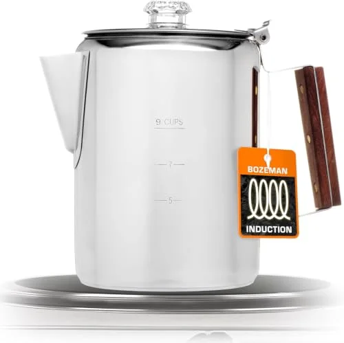 induction compatible percolator for modern stovetops