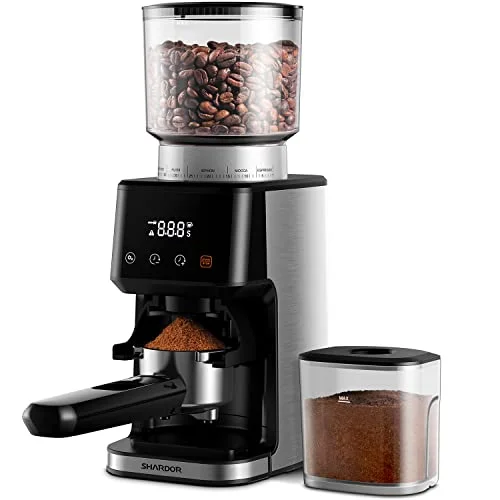 precision dose electric burr coffee grinder
