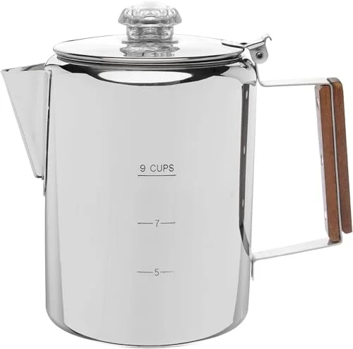 stovetop percolator for backpacking and outdoor trips