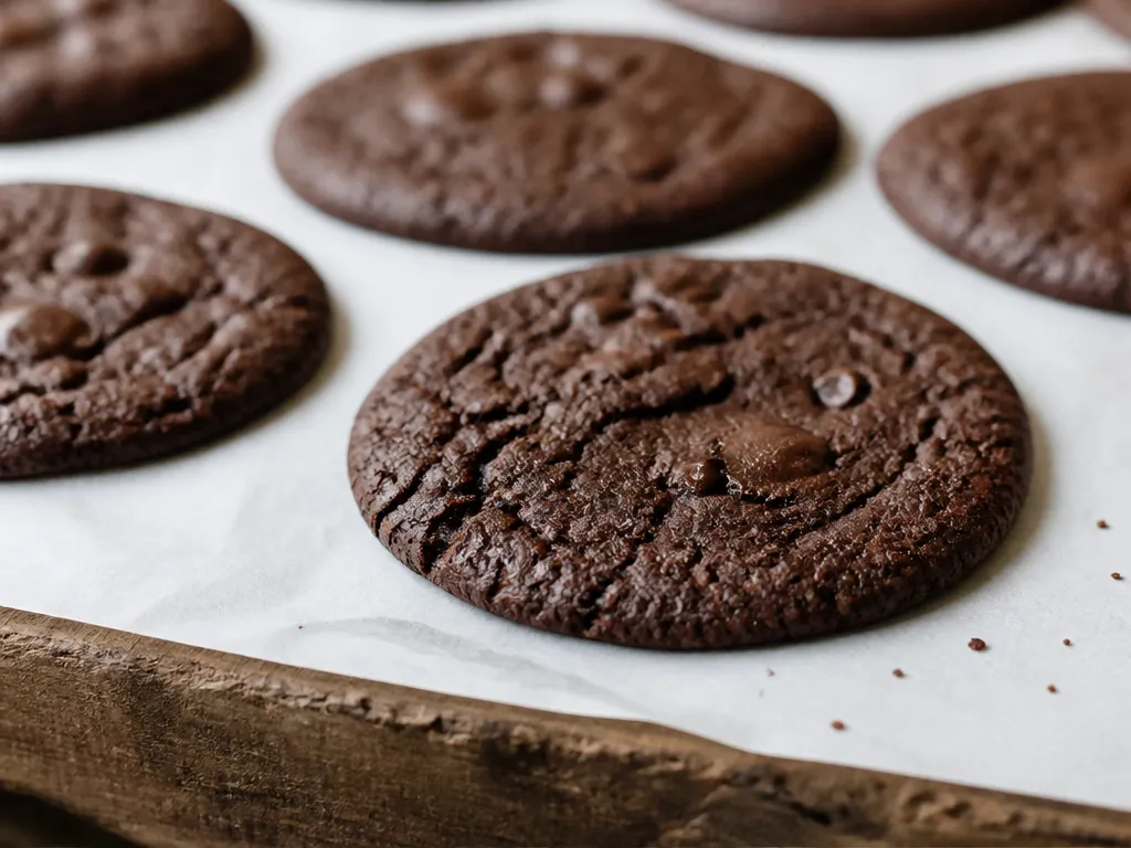 why do chocolate cookies turn out flat