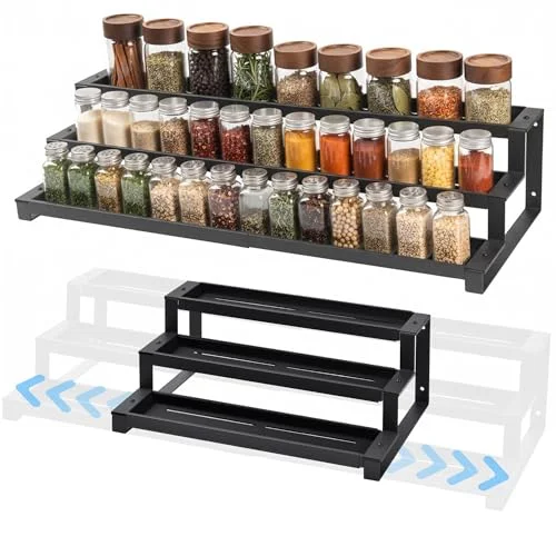 adjustable spice dispenser for pantry