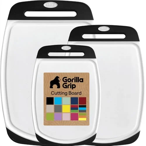 dishwasher safe plastic cutting board set