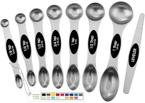 double sided measuring spoons set