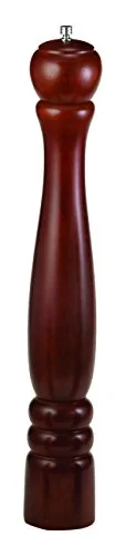 extra tall wood pepper mill for dining