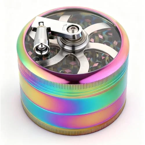 hand crank spice mill for fresh herbs