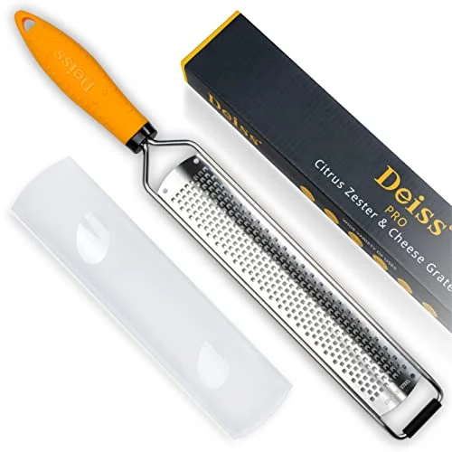 handheld zester grater for citrus and parmesan