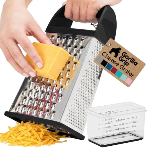 heavy duty box grater with container