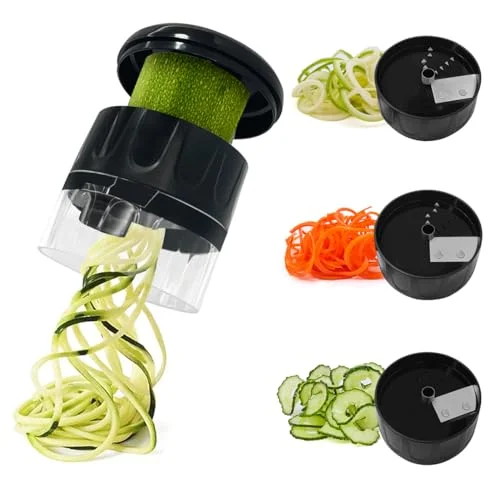 manual vegetable spiralizer for zucchini noodles