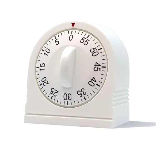mechanical 60 minute visual wind up timer