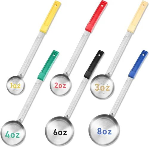 portion control measuring scoops for meal prep
