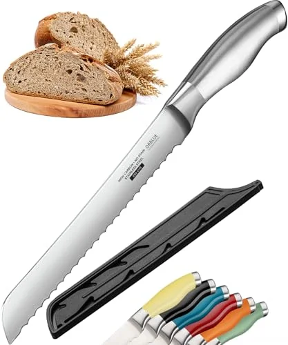 serrated bread knife for homemade loaf