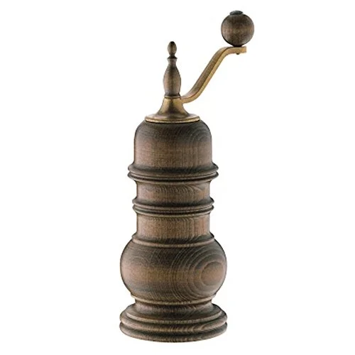 vintage style wood pepper mill