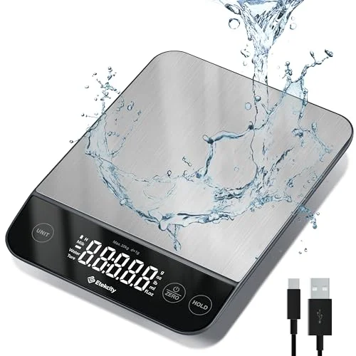 waterproof digital kitchen scale for easy cleaning