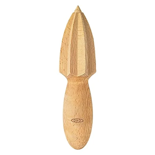 wooden citrus reamer juicer tool