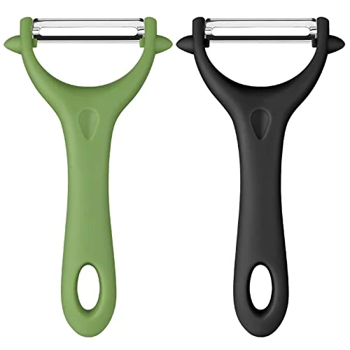 Y shaped swivel vegetable peeler